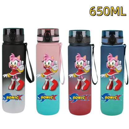 New Sonic Hedgehog 650ML Sports Water Bottle