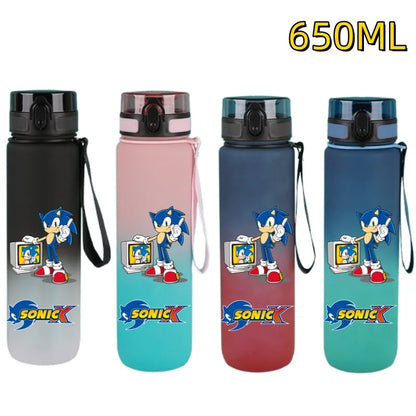 New Sonic Hedgehog 650ML Sports Water Bottle