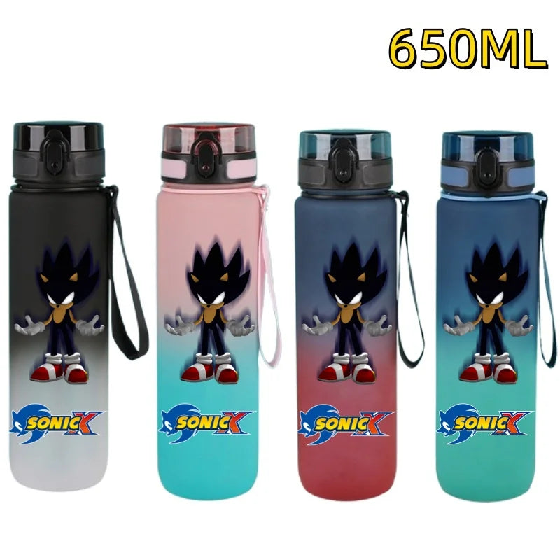 New Sonic Hedgehog 650ML Sports Water Bottle