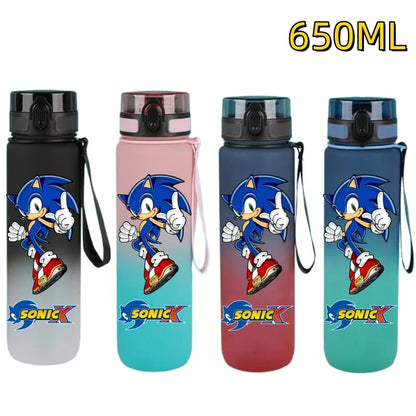 New Sonic Hedgehog 650ML Sports Water Bottle