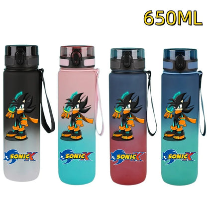 New Sonic Hedgehog 650ML Sports Water Bottle