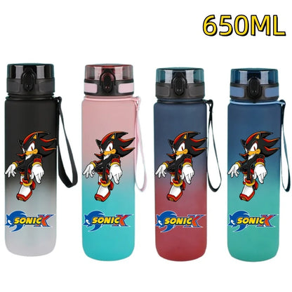 New Sonic Hedgehog 650ML Sports Water Bottle