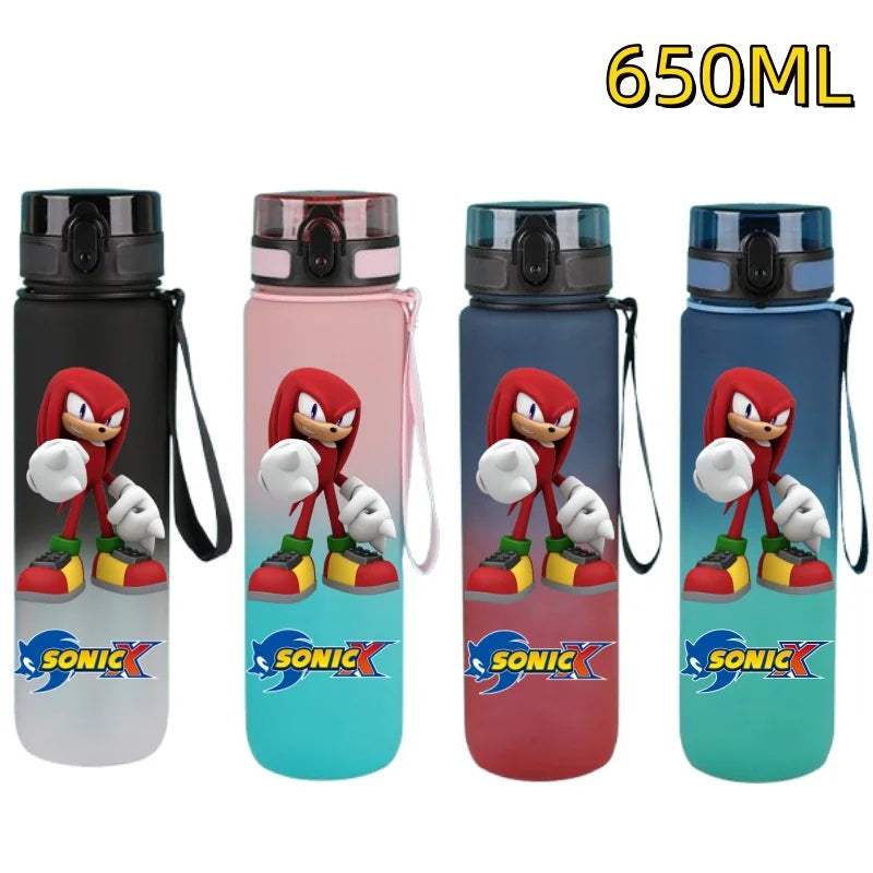 New Sonic Hedgehog 650ML Sports Water Bottle