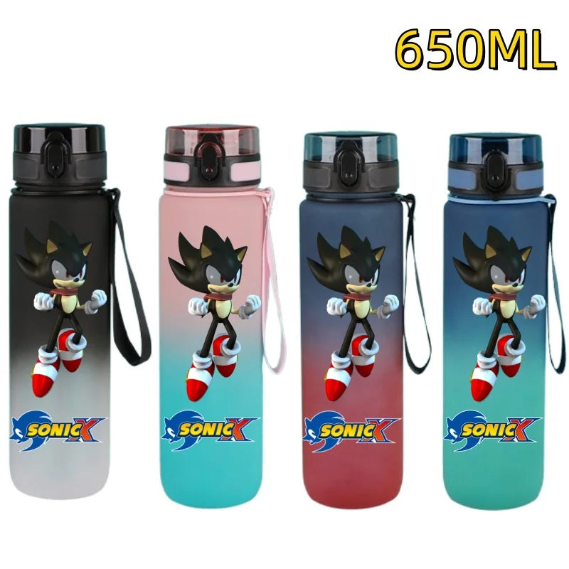 New Sonic Hedgehog 650ML Sports Water Bottle